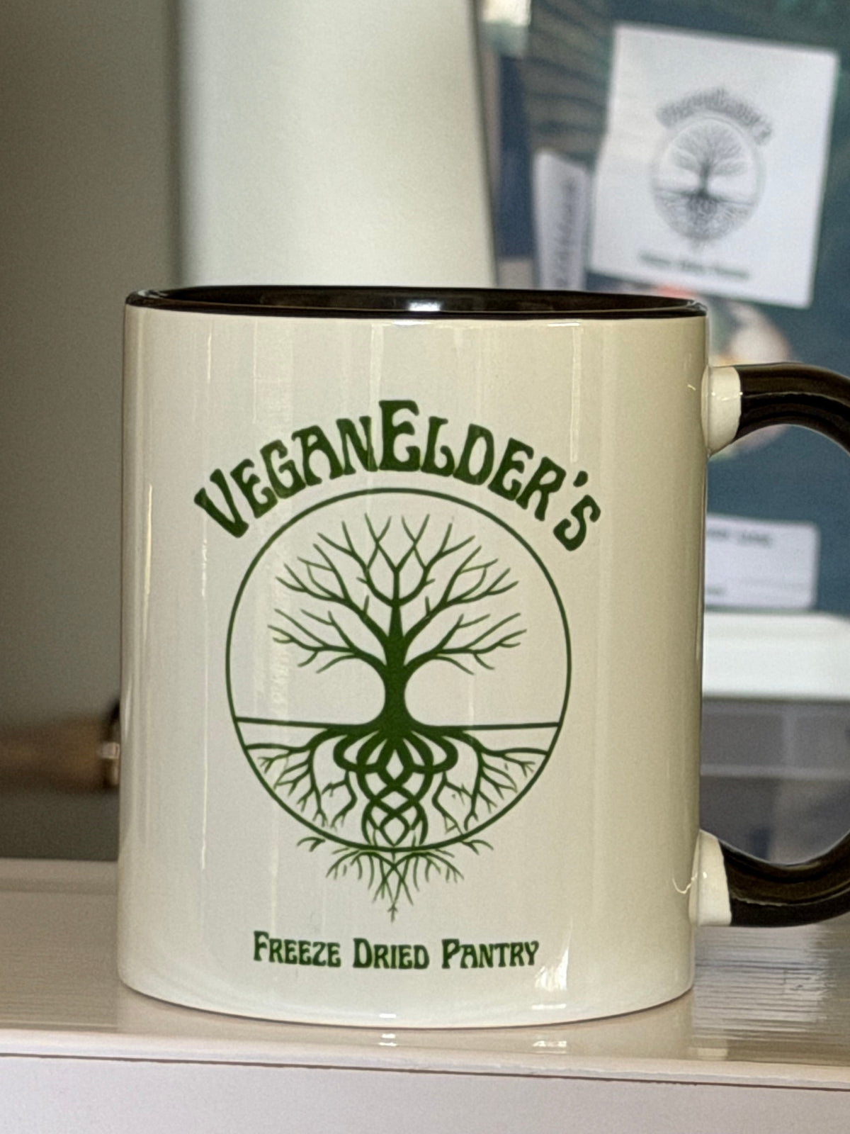 VeganElder's Freeze Dried Pantry Mug - 11oz Ceramic