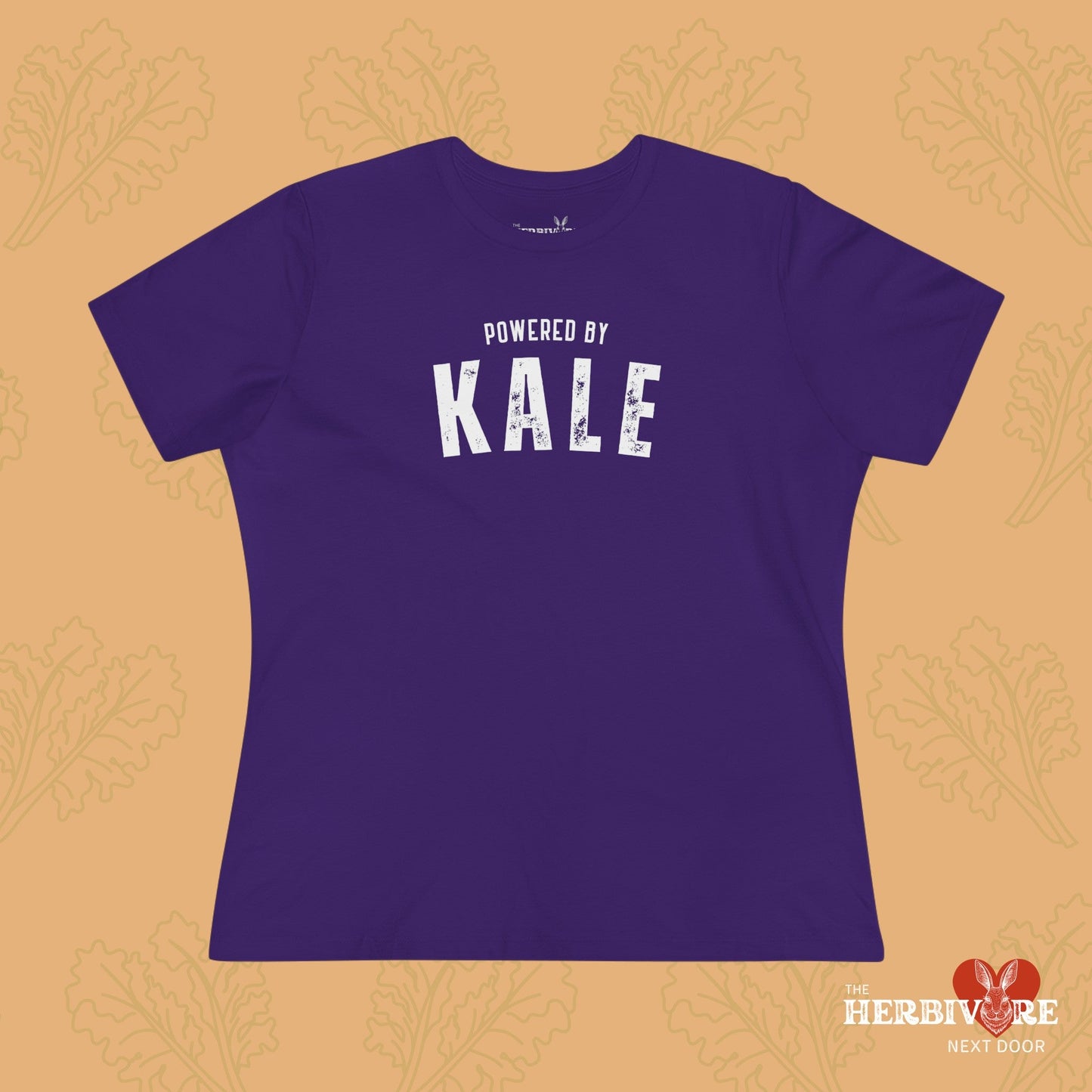 Powered by Kale Women's Style T-Shirt - Vegan America