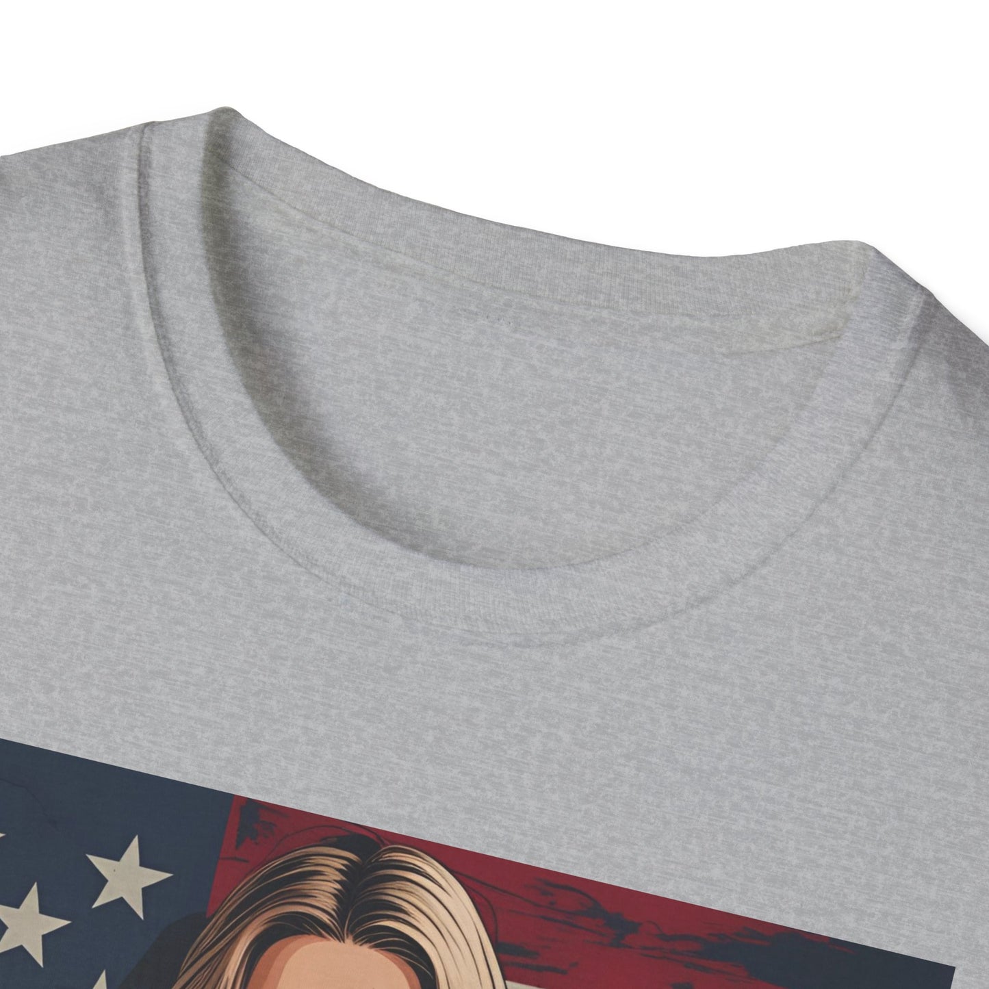 Vegan America T-Shirt | UnisexSoftstyle Tee, Eco - Friendly Fashion, Gift for Vegans, Independence Day Outfit, Casual Wear - Vegan America
