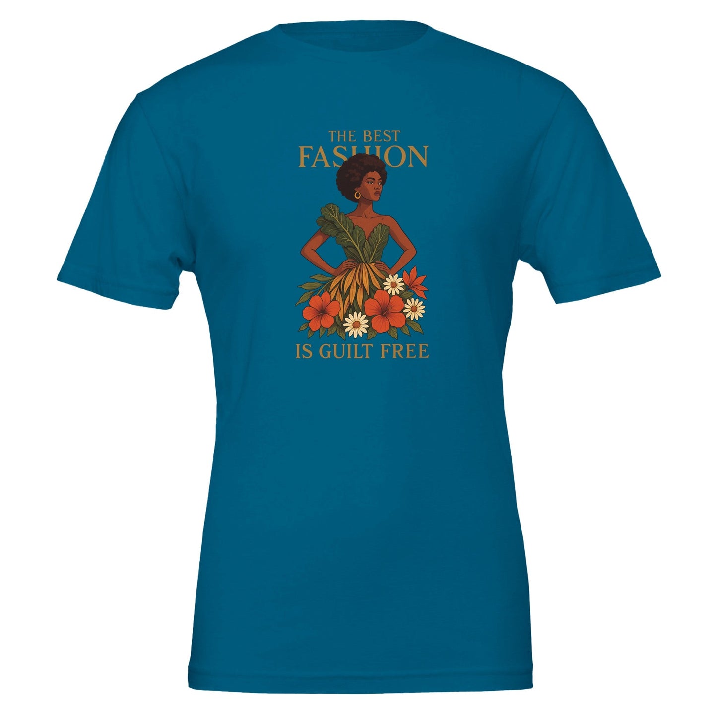 Eco Friendly Premium Tshirt | Guilt Free Fashion (Dark Colors) - Vegan America
