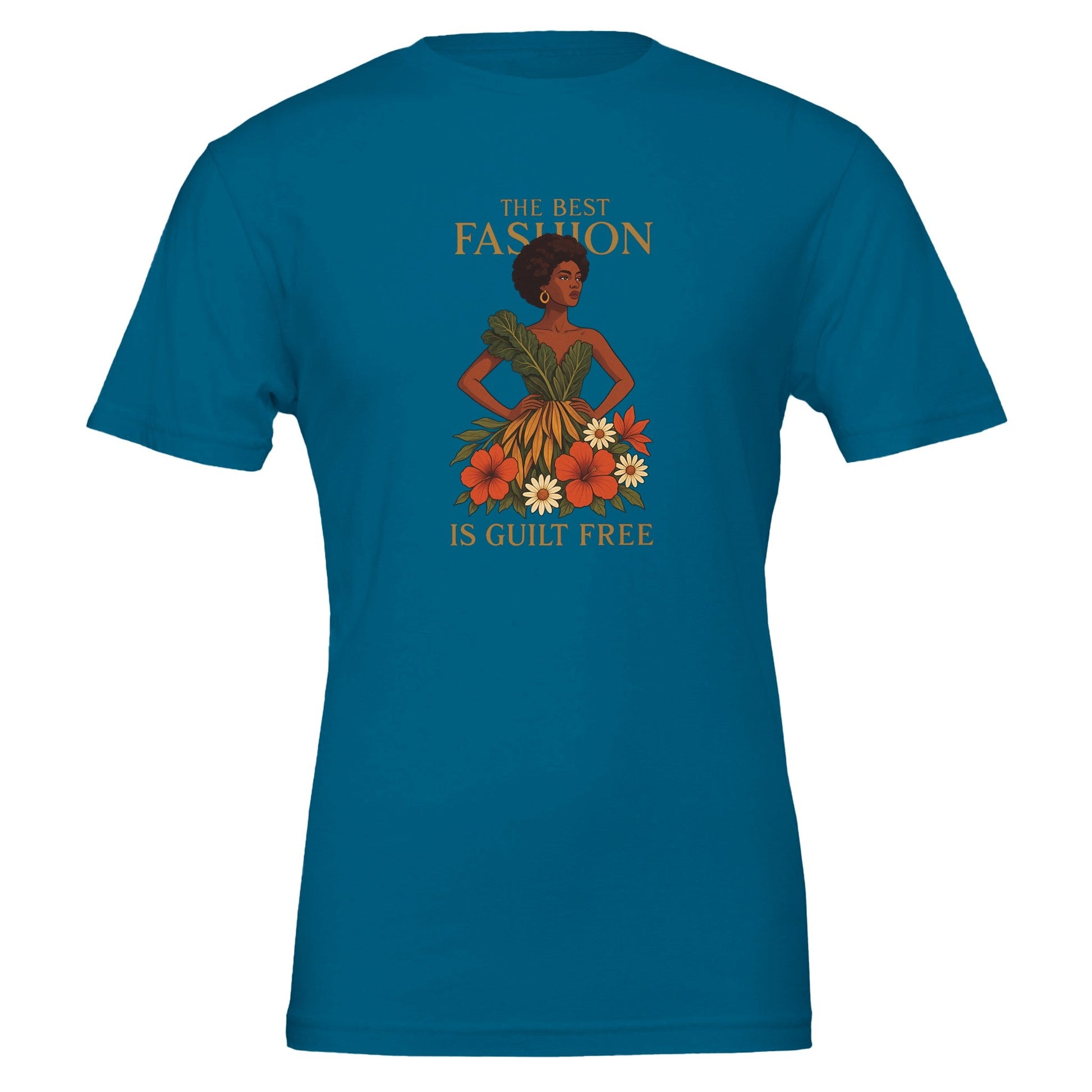 Eco Friendly Premium Tshirt | Guilt Free Fashion (Dark Colors) - Vegan America
