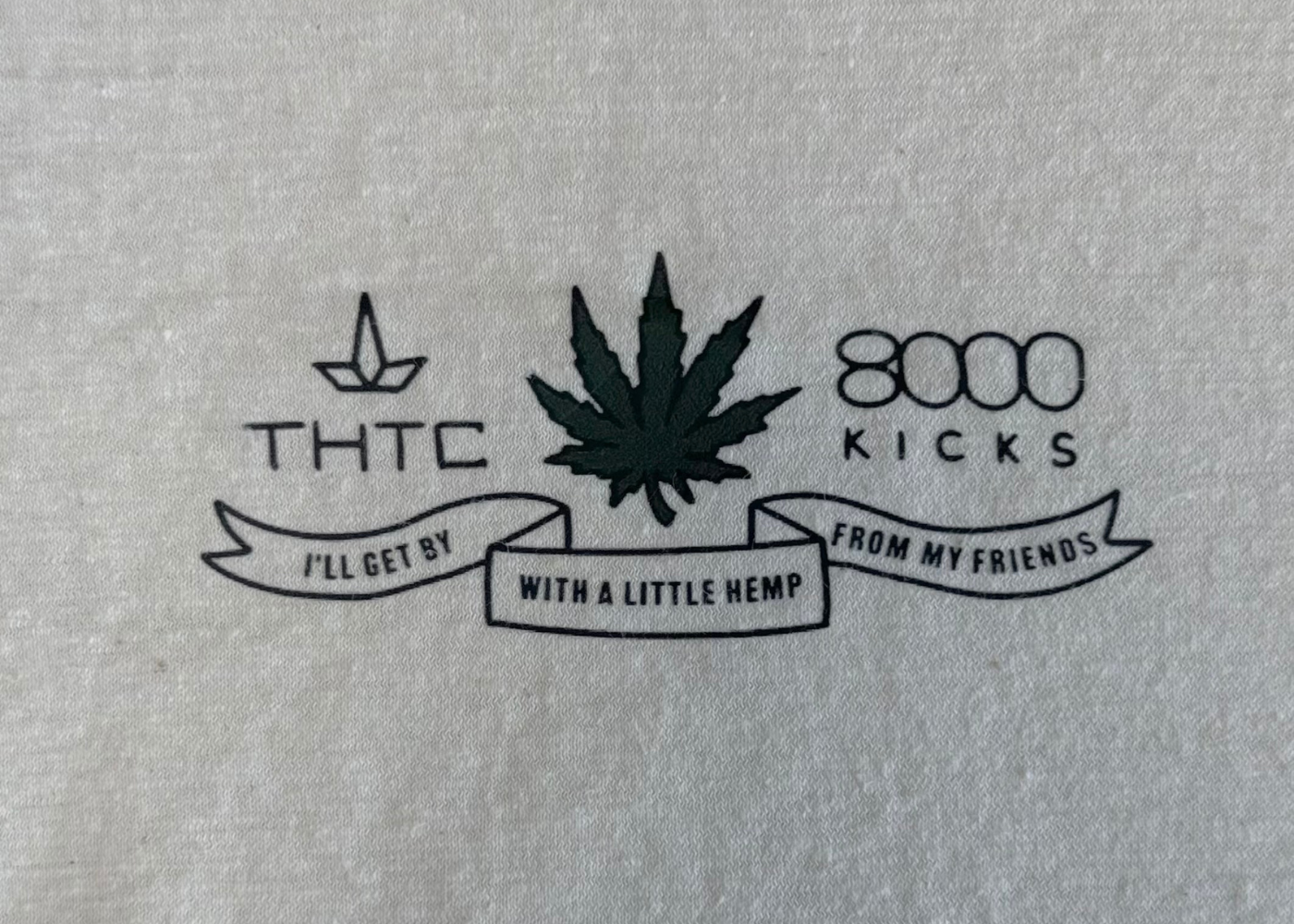 THTC x 8000Kicks Hemp T-shirt