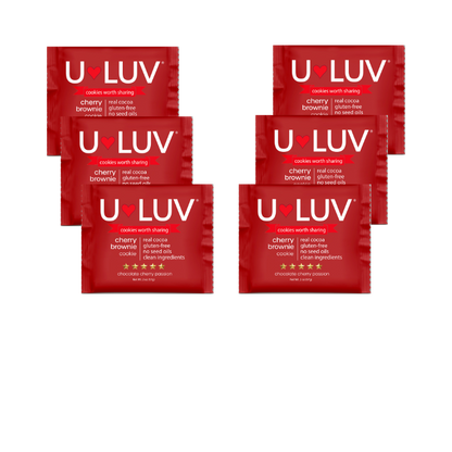 Cherry Brownie Cookie 6 Pack