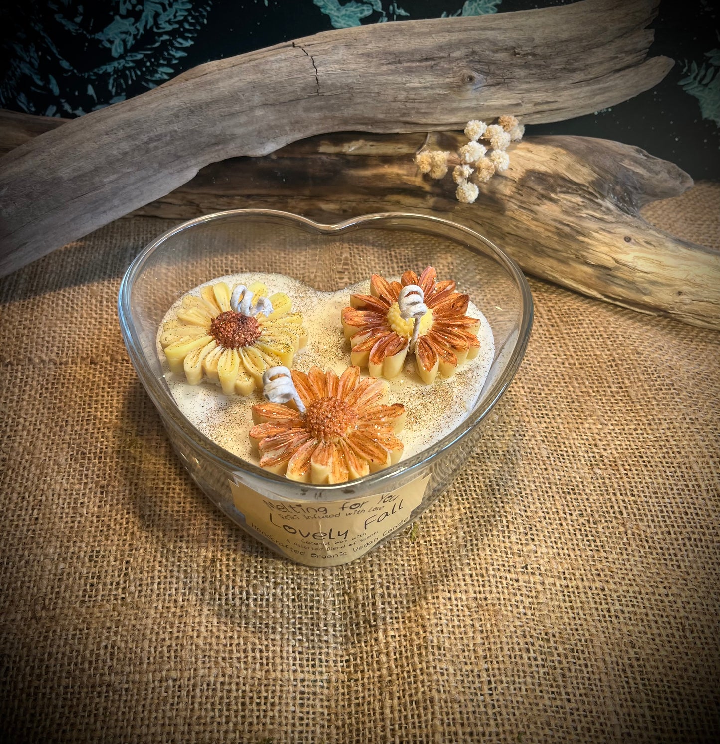 Lovely Fall Organic Candle