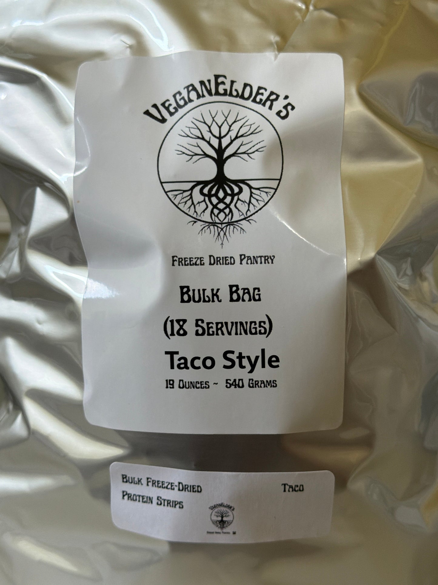 Taco Style Protein Strips BULK (18 Servings) Bag