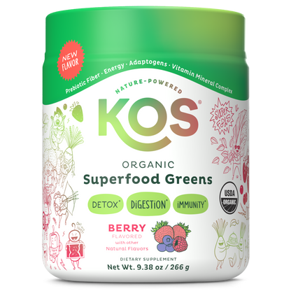 Organic Superfood Greens - Berry Flavor