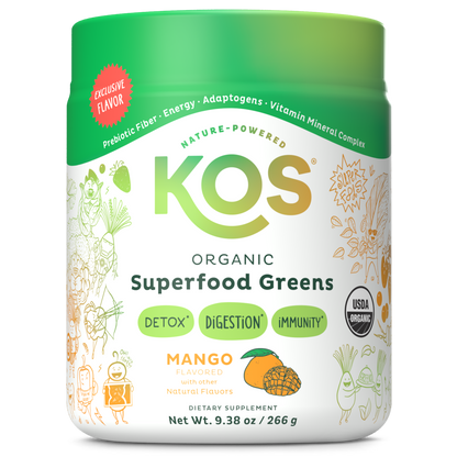 Organic Superfood Greens - Mango Flavor
