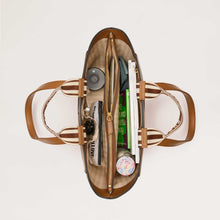Archive Tote - Cinnamon + Gold