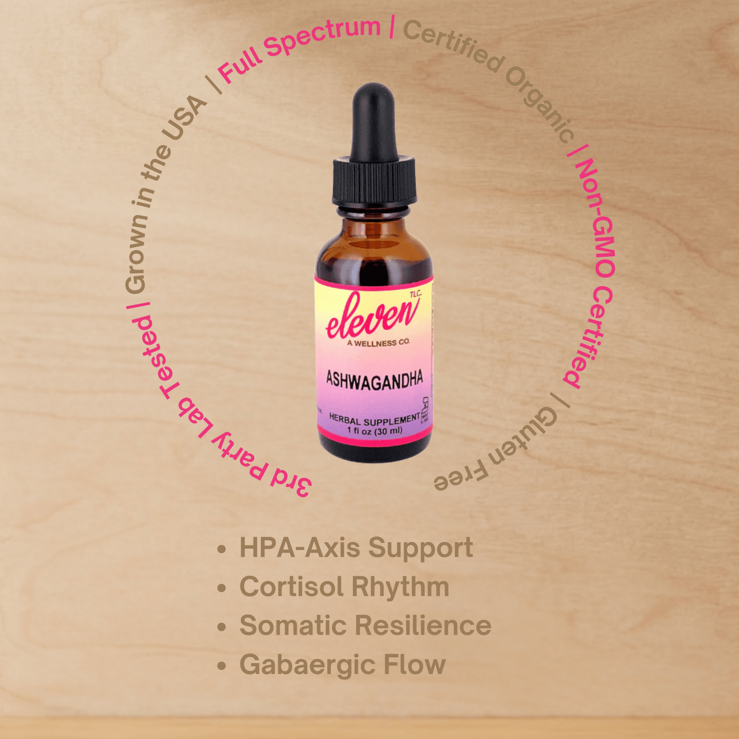 Ashwagandha Tincture | 1 oz - Vegan America