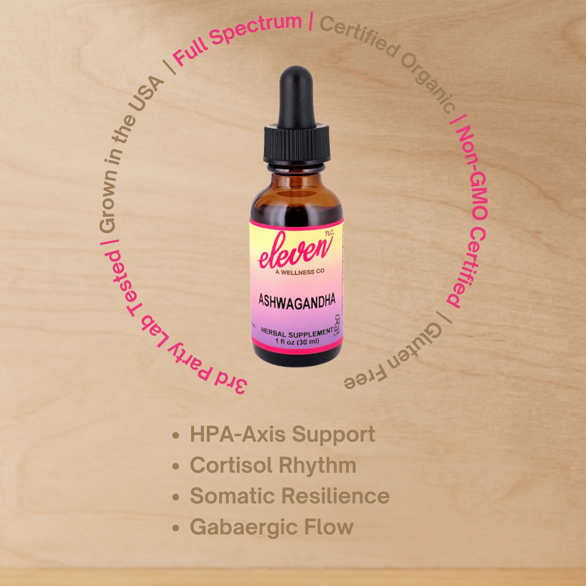 Ashwagandha Tincture | 1 oz - Vegan America