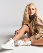 EMI plant-based sneakers – black&white - Vegan America