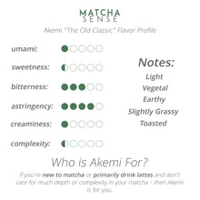 Ceremonial Grade Matcha — "Akemi" (100g/3.5oz) - Vegan America