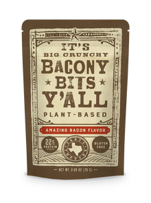 Big Crunchy Bacony Bits | Retail 6-Pack (Plant Protein Toppers)