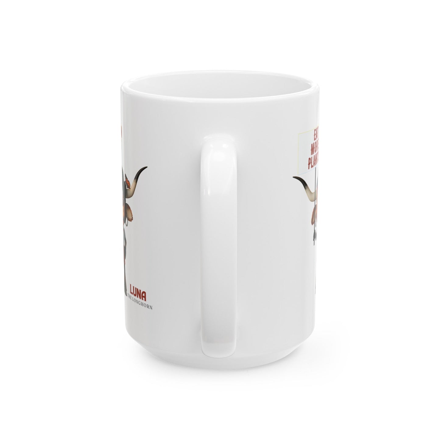 LUNA Ceramic Mug, (11oz, 15oz) - Vegan America