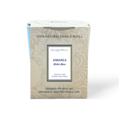 Amarea Sicilian Lemon Natural Candle 8oz Kaia Collection Refill - Vegan America