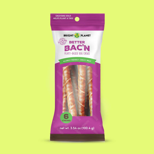 NEW Better Bac'n Chews 6ct - Vegan America