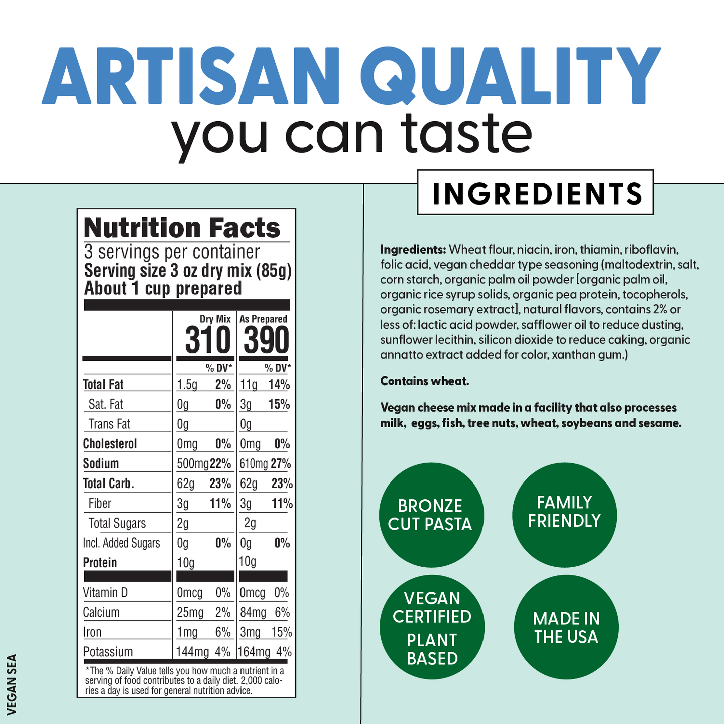 Vegan Under the Sea Mac and Cheese