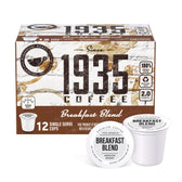 1935 Breakfast Blend 12ct Single Serve Cups - Vegan America