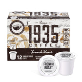 1935 French Roast 12ct Single Serve Cups - Vegan America