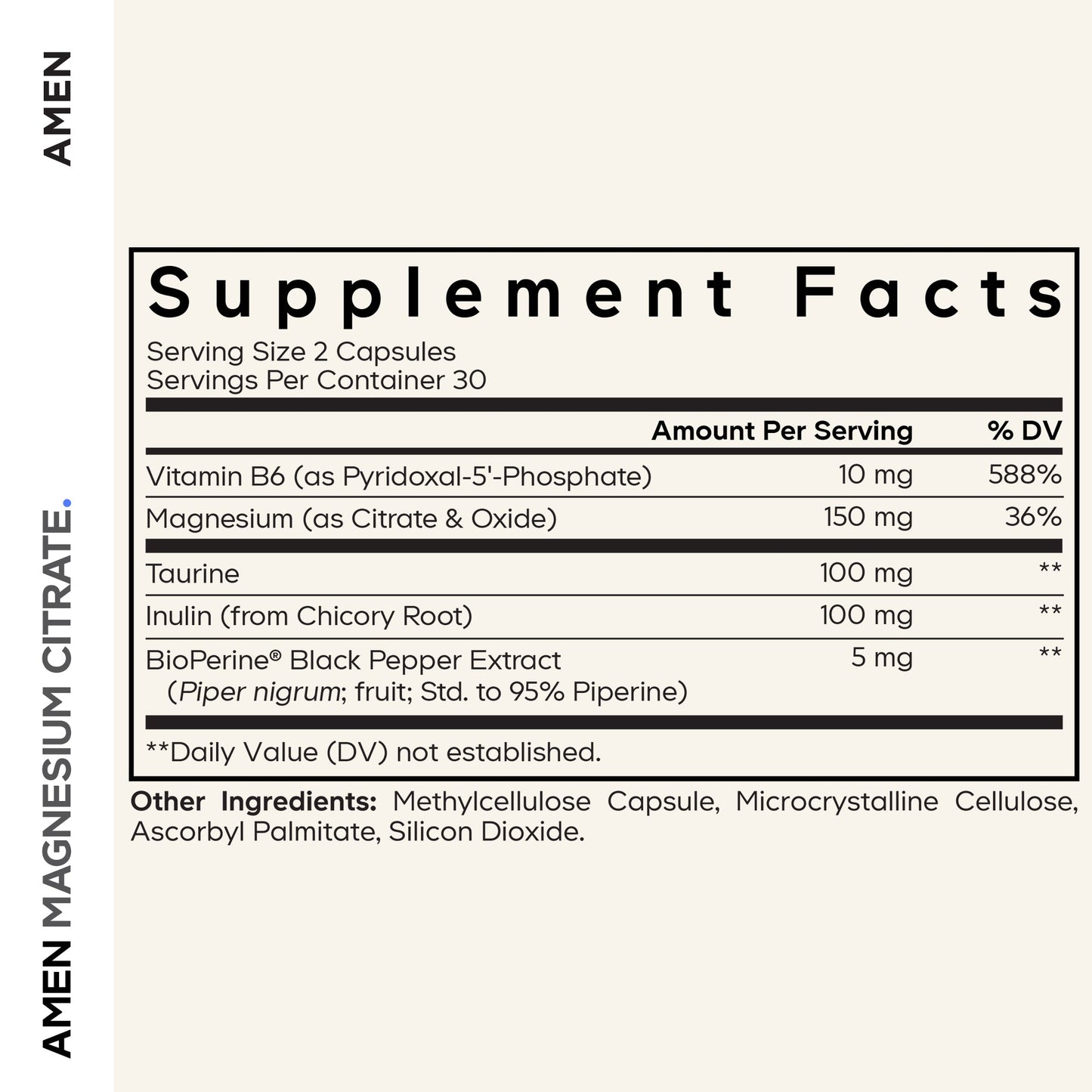 Amen Magnesium Citrate