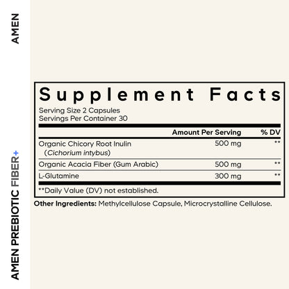 Amen Prebiotic Fiber+