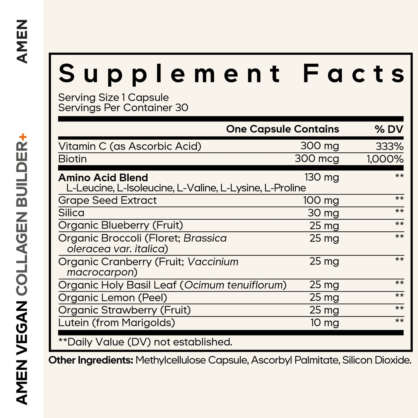 Amen Vegan Collagen Builder + - Vegan America