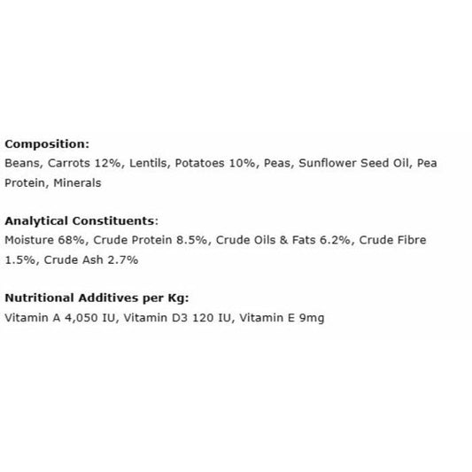 Ami - Canned Dog Food Carrots Potatoes Yellow, 400g | Case of 12