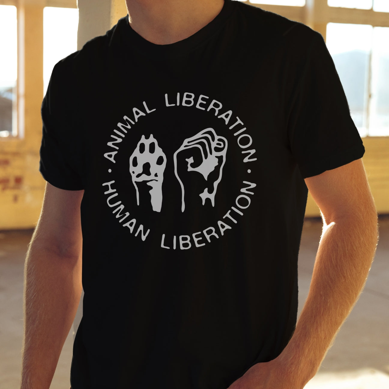 Animal Liberation Human Liberation T-Shirt