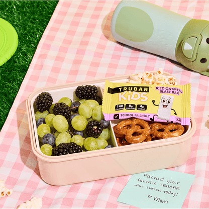 TRUBAR KiDS - Iced Oatmeal Blast Bar, Pop Goes Confetti Bar, Fudge-Tastic Brownie Bar - Vegan America