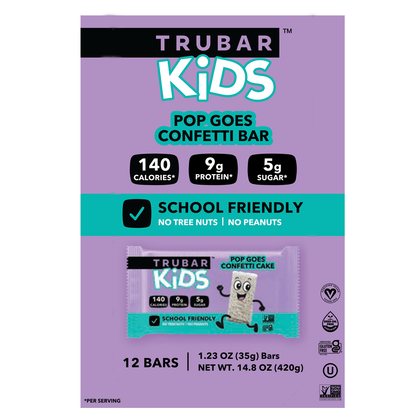 TRUBAR KiDS - Pop Goes Confetti Bar - Vegan America