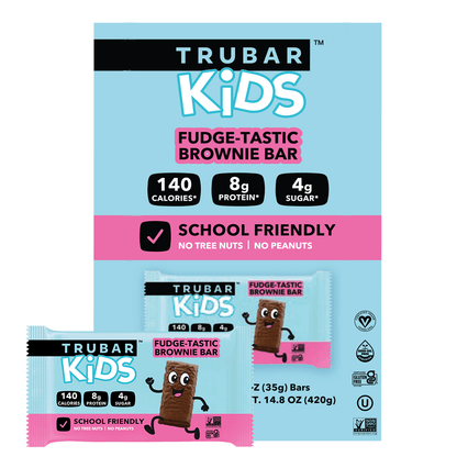 TRUBAR KiDS - Fudge-Tastic Brownie Bar - Vegan America