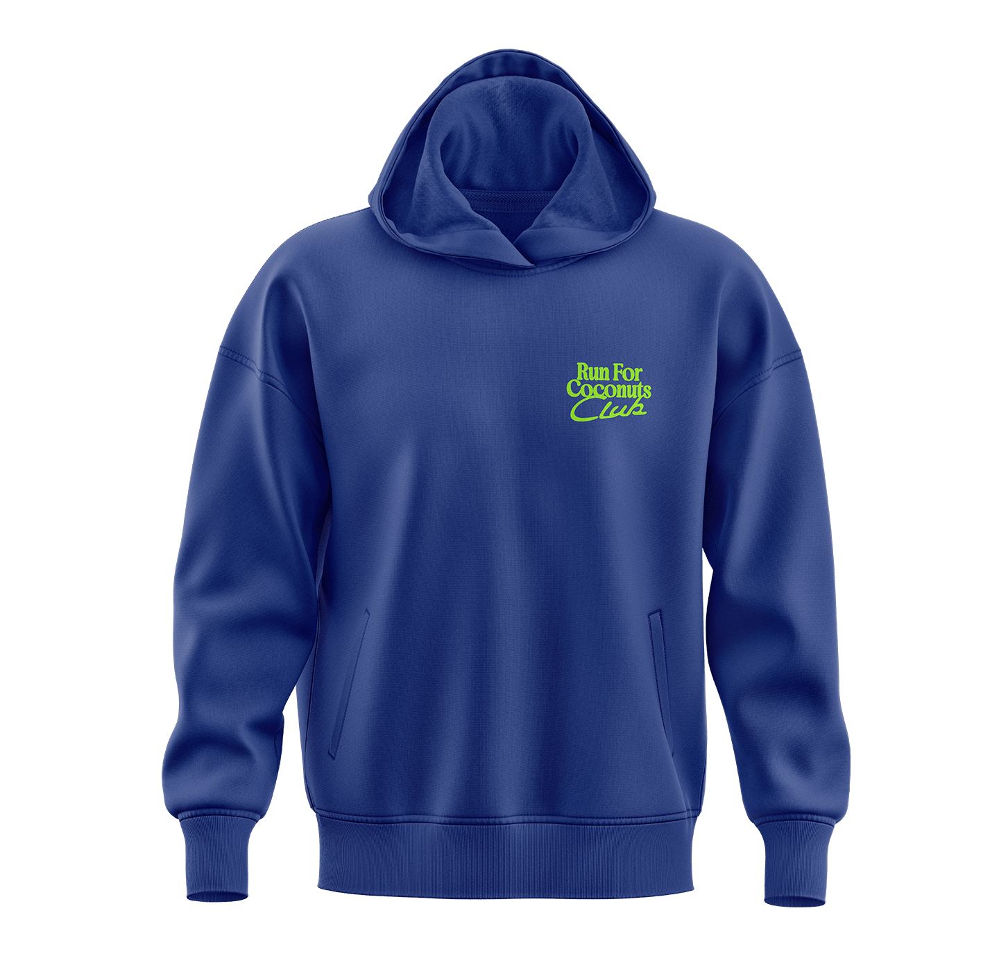 "Run Club" Oversized Hoodie - Vegan America