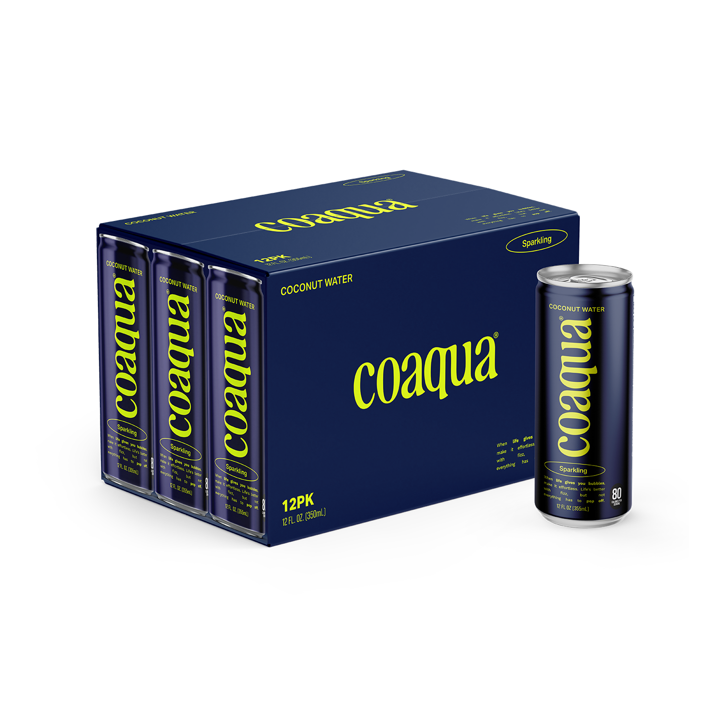 Coaqua Sparkling Coconut Water
