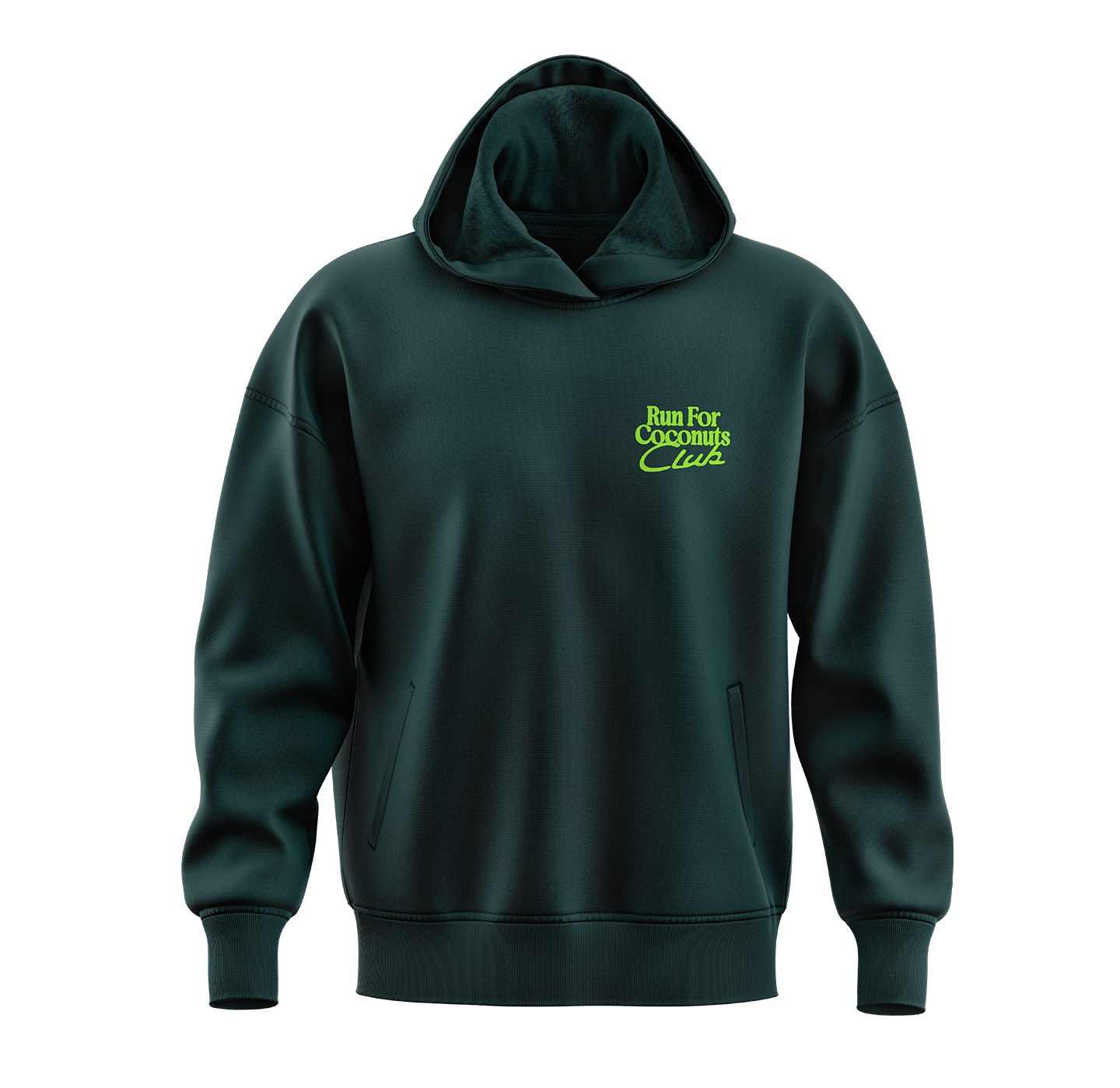"Run Club" Oversized Hoodie - Vegan America