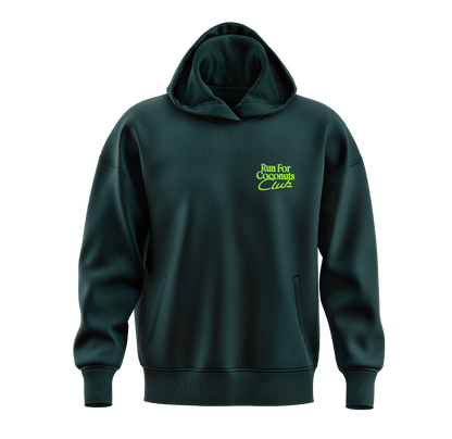 "Run Club" Oversized Hoodie - Vegan America