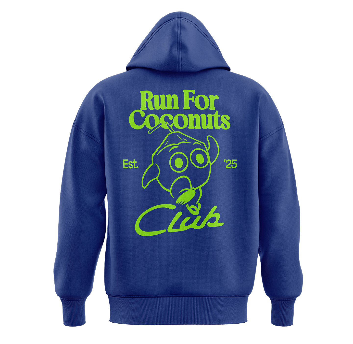 "Run Club" Oversized Hoodie - Vegan America