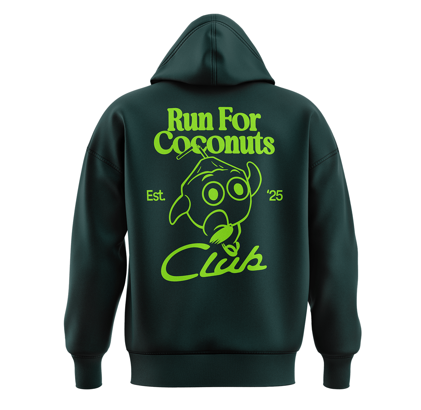 "Run Club" Oversized Hoodie - Vegan America