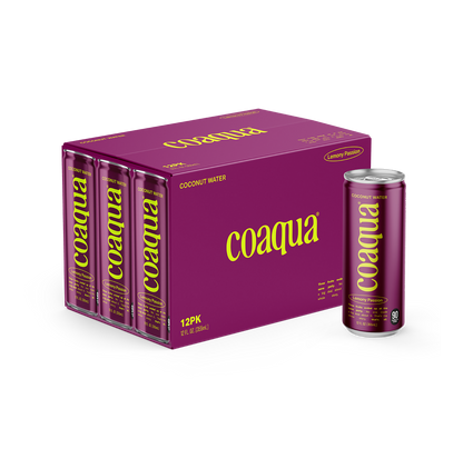 Coaqua Lemony Passion Coconut Water