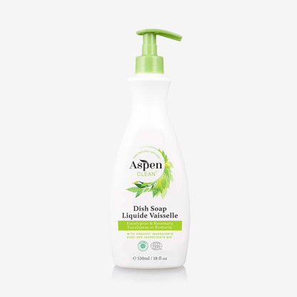 AspenClean Eucalyptus Dish Soap Natural
