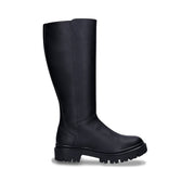 Women's Vegan Knee-High Boots Aurora Black - Vegan America