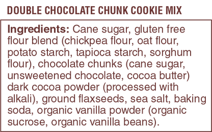 Double Chocolate Chunk Cookie Mixes - Vegan America