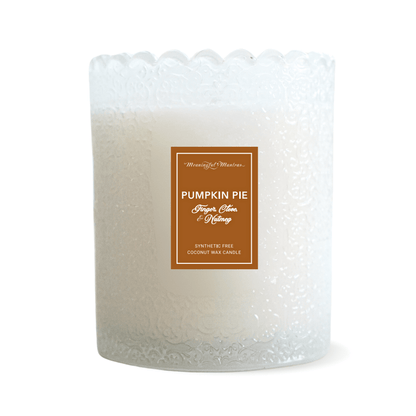Pumpkin Pie Natural Candle 8oz Kaia Collection - Vegan America