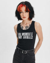 Kill Workouts Not Animals Women's Tank Top - Vegan America