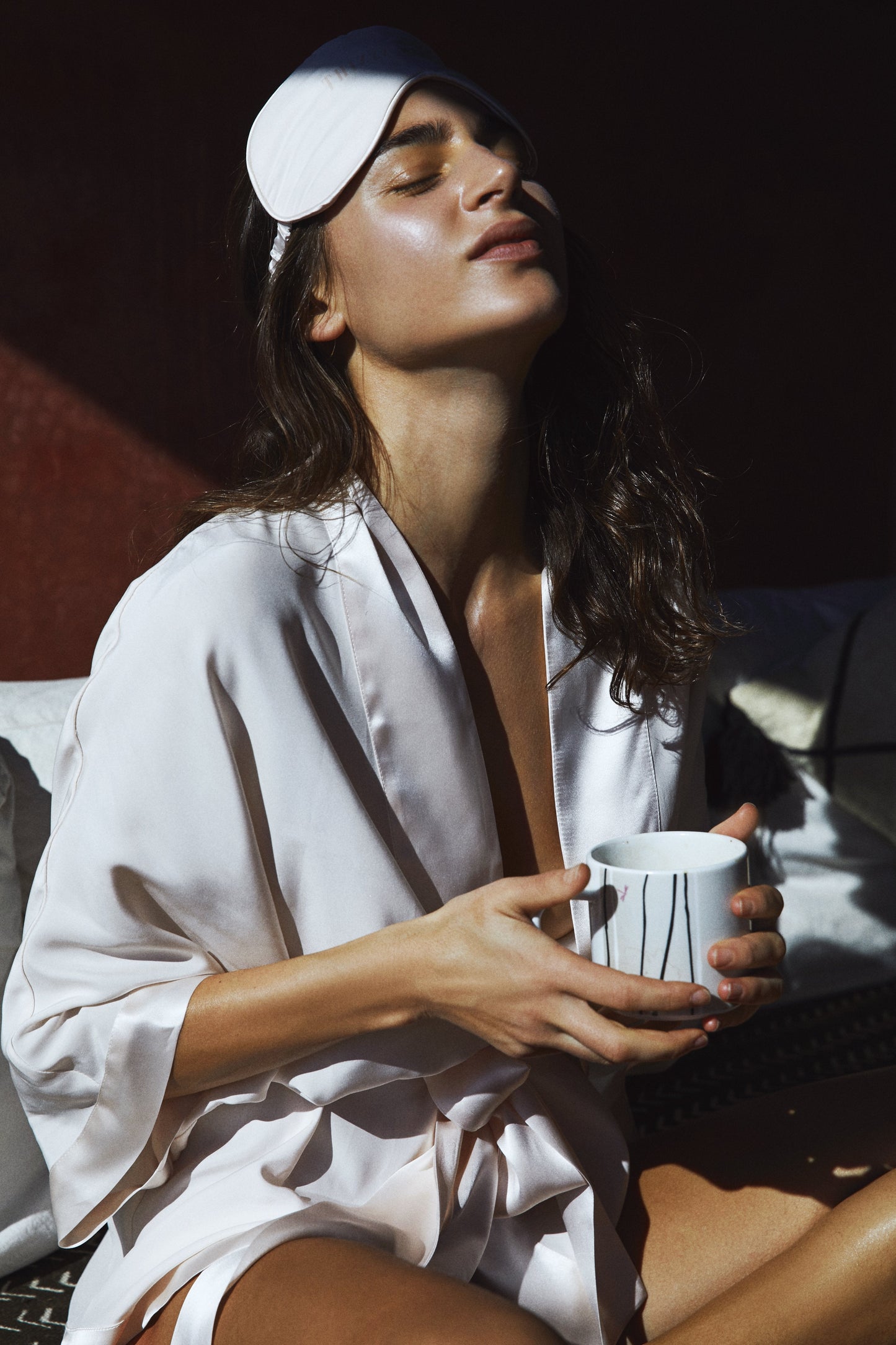 Silk Robe Short Women