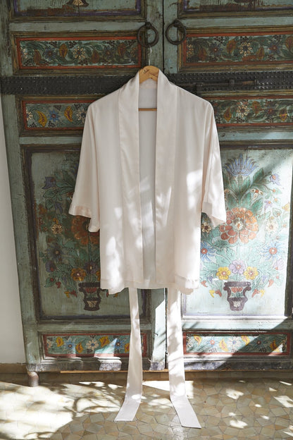 Silk Robe Short Women