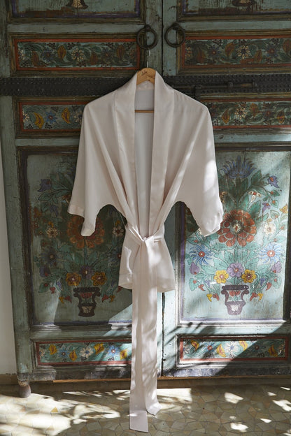 Silk Robe Short Women