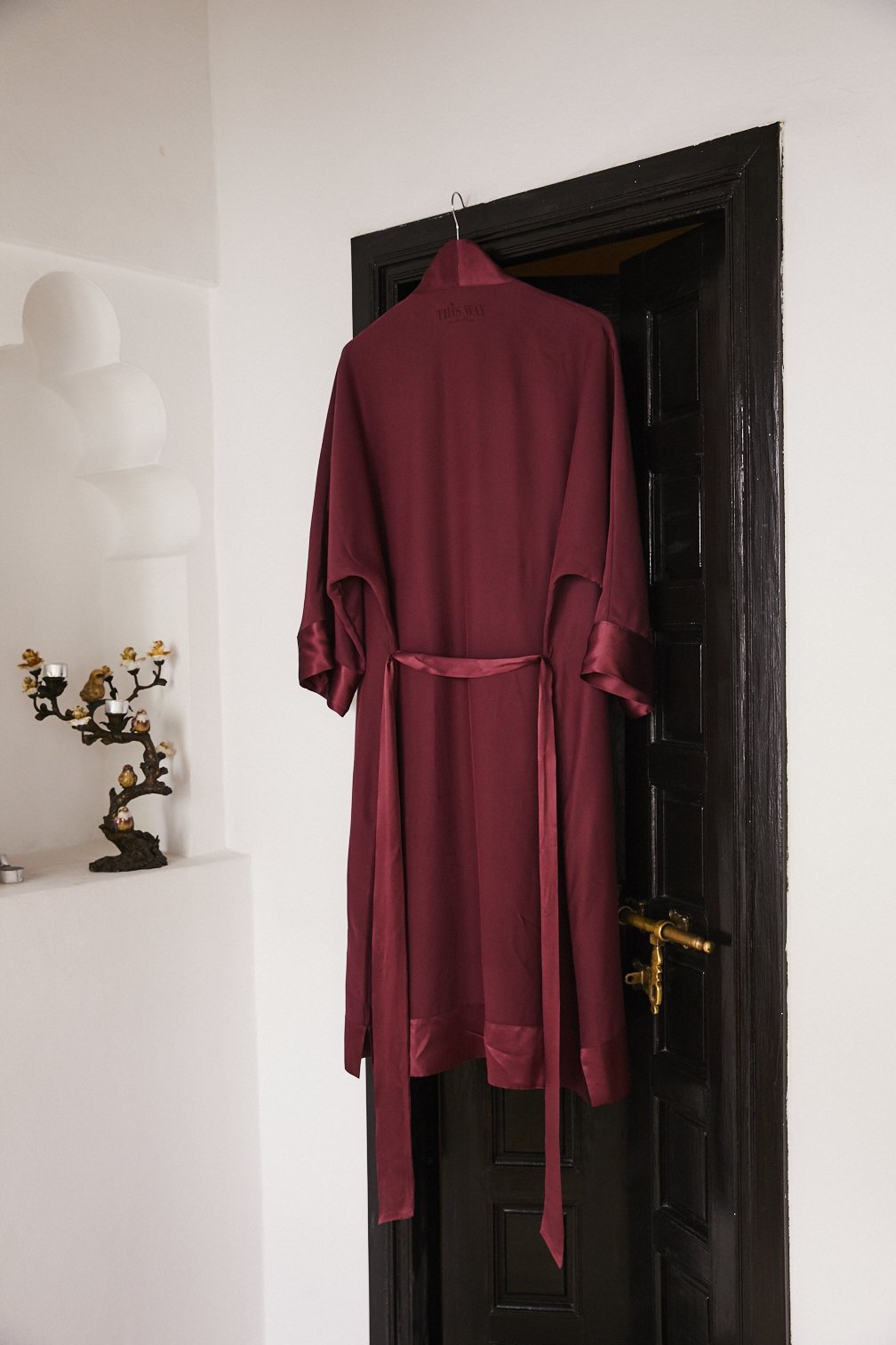 Silk Robe Long Women