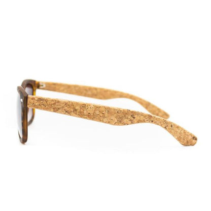 UV Protected Sunglasses with Cork Case