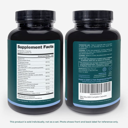 GLP-1 Support Supplement with Akkermansia, Berberine & EGCG for Gut Health