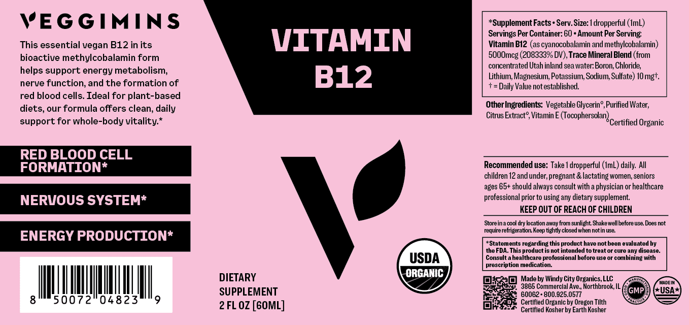Organic Vitamin B12 - Vegan America